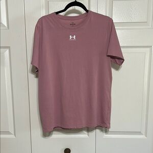 Under Armour Pink Performance Short Sleeve Tee